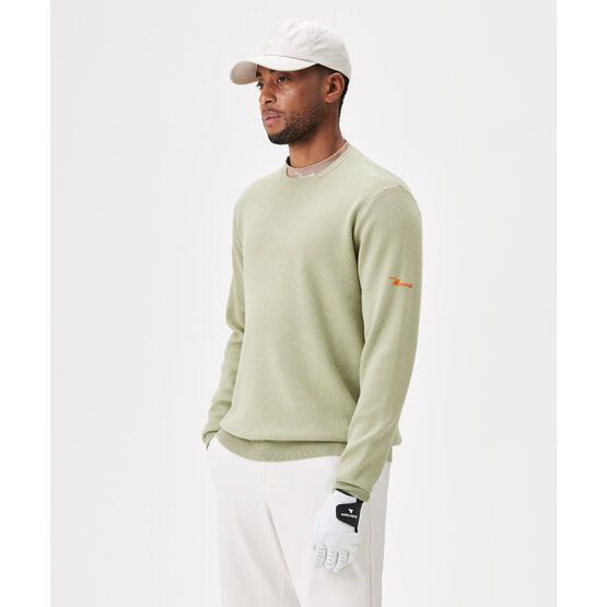 Macade Golf Concept Knit Sweater Strick Pullover grün