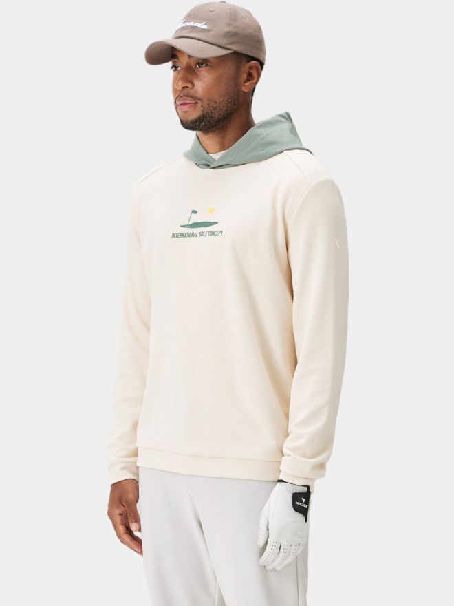 Macade Golf Concept Hoodie Sweatshirt offwhite