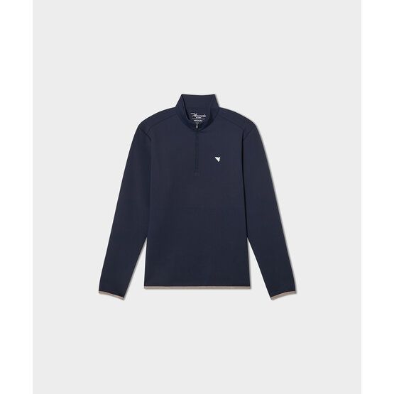 Macade Golf Therma Quarter Zip Stretch Midlayer navy