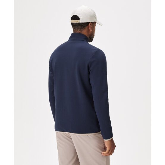 Macade Golf  Therma Quarter Zip Stretch Midlayer navy