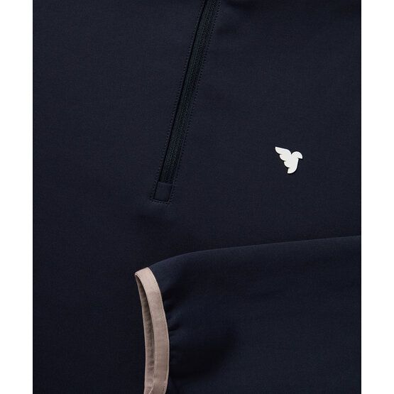 Macade Golf  Therma Quarter Zip Stretch Midlayer navy