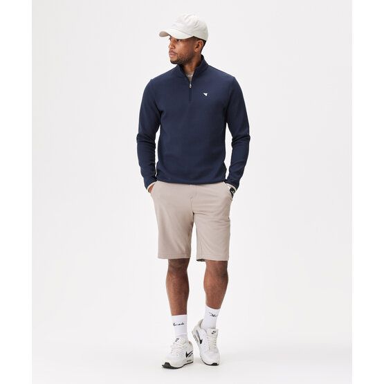 Macade Golf Therma Quarter Zip Stretch Midlayer navy