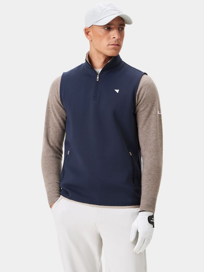 Macade Golf Therma Stretch Pullunder navy