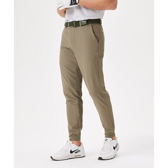 Macade Golf Four-Way Stretch Joggpants Hose oliv