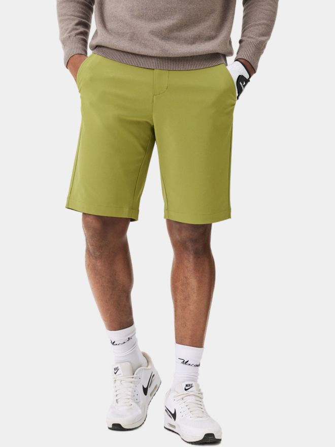 Macade Golf Four-Way Stretch Shorts Bermuda Hose grün