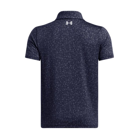 Under Armour  UA Playoff Printed Half Sleeve Polo navy