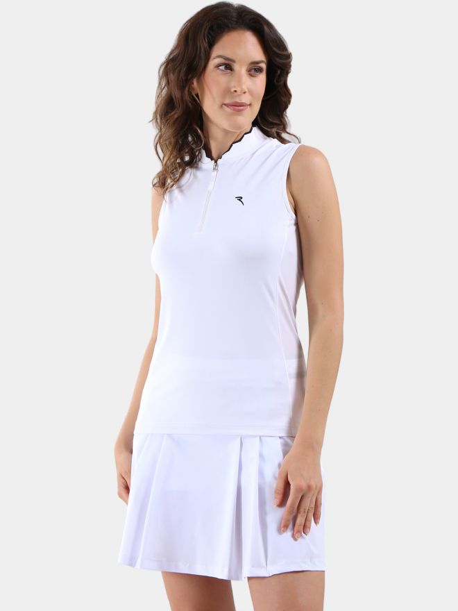 Chervo ANIKA ohne Arm Polo weiß