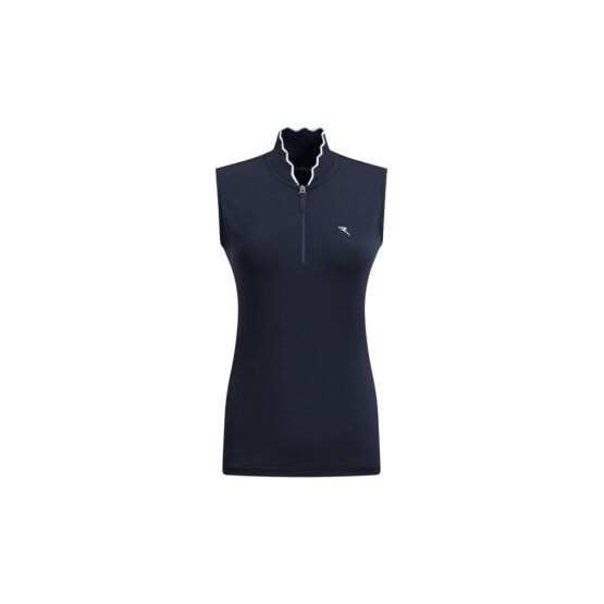 Chervo  ANIKA sleeveless polo navy