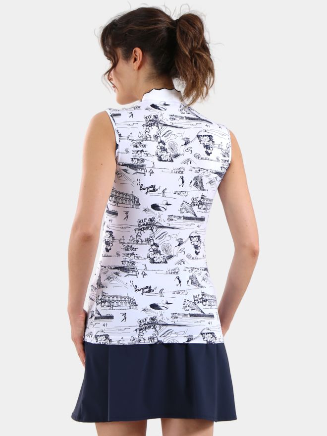 Chervo ATTRACTIVE ohne Arm Polo weiß