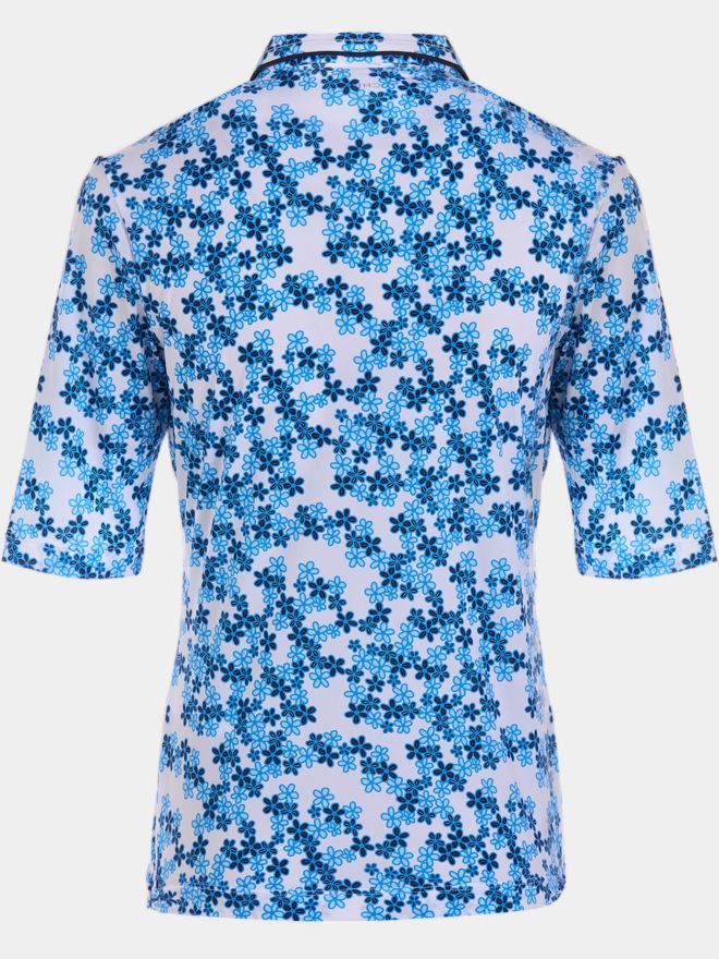 Chervo AGADIR half-sleeve polo blue