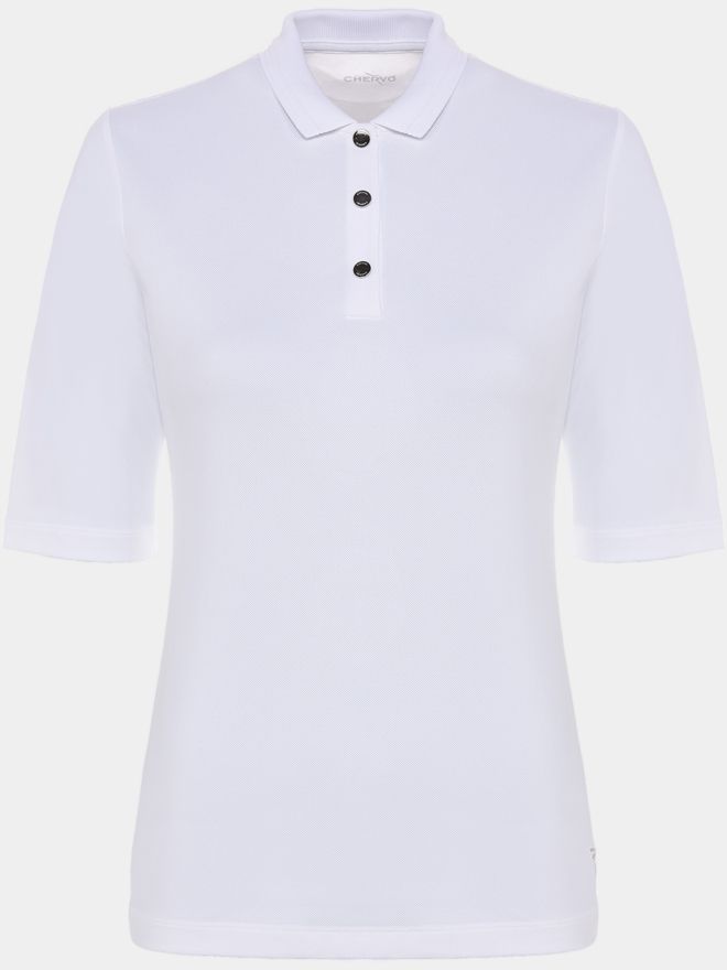 Chervo APPARIRE 3/4 Arm Polo weiß