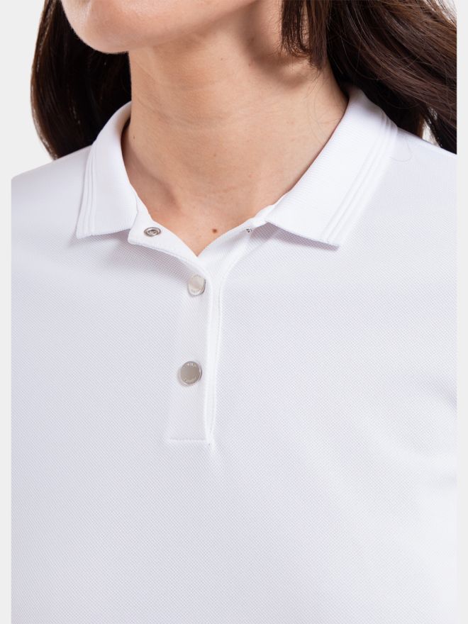 Chervo APPARIRE 3/4 Arm Polo weiß