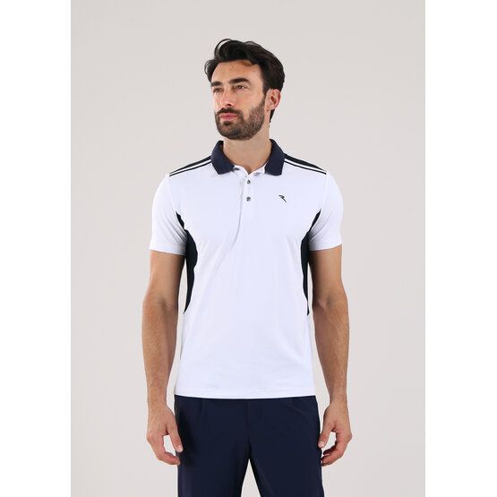 Chervo  AIDEN half-sleeve polo white