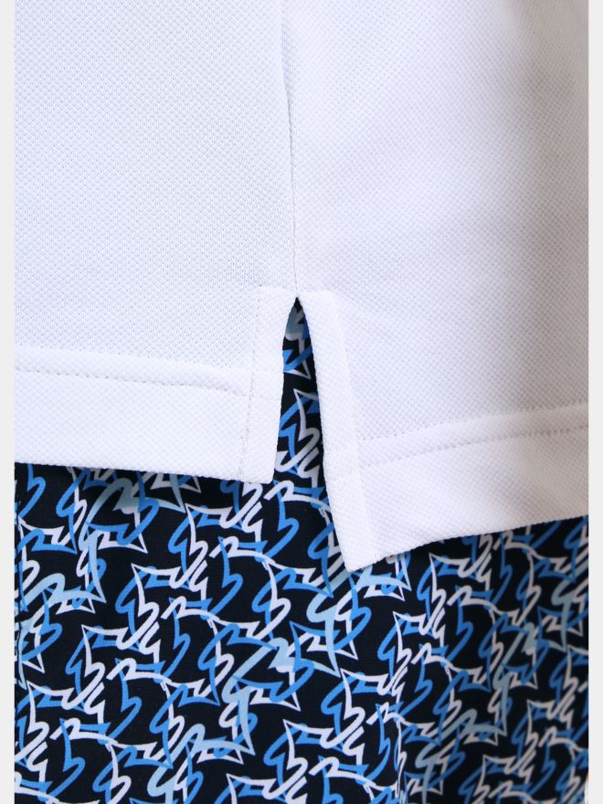 Chervo ALMANACCO Halbarm Polo weiß