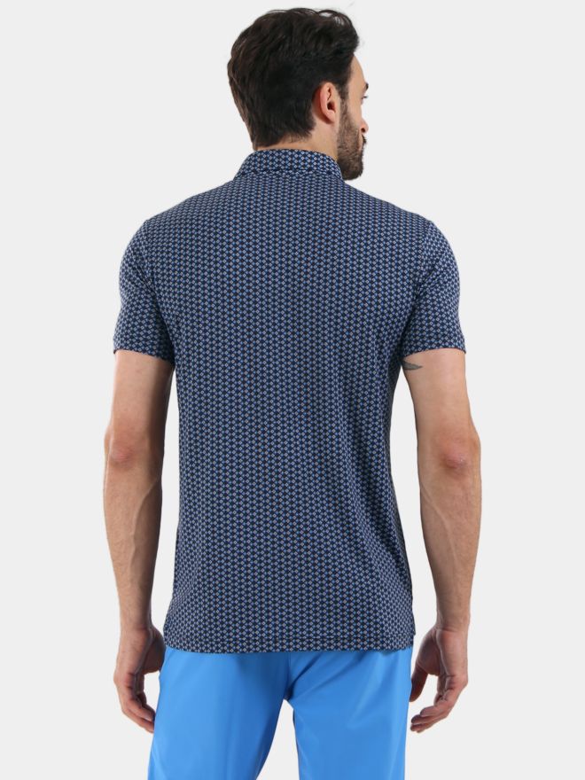 Chervo ALBERGO half-sleeve polo navy