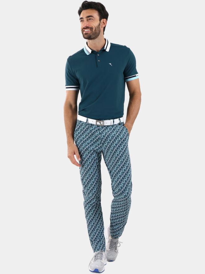 Chervo ALLARME Halbarm Polo grün