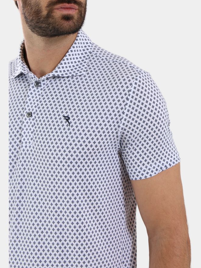 Chervo ALBERGO half-sleeve polo white