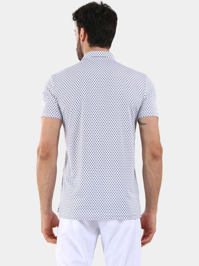 Chervo ALBERGO half-sleeve polo white