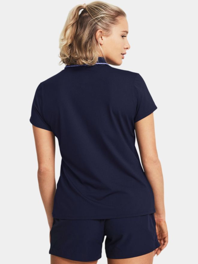 Under Armour Iso-Chill polo s krátkým rukávem námořnická modrá