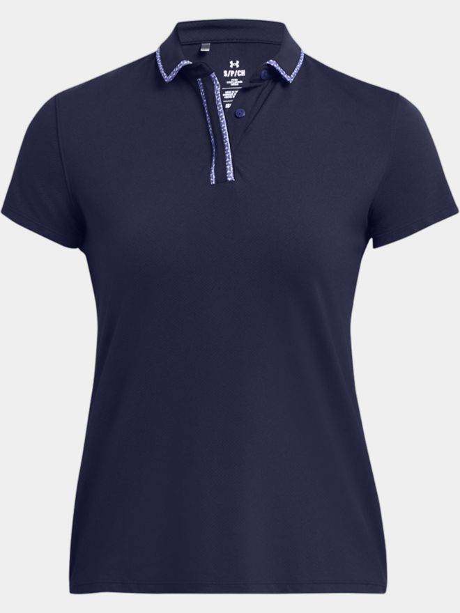 Under Armour Iso-Chill polo s krátkým rukávem námořnická modrá