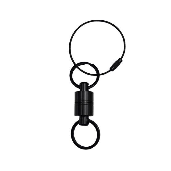 kumigolf Magnetic closure with hook black