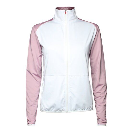 Backtee  Ladies Full-Zip Baselayer Stretch Jacket berry