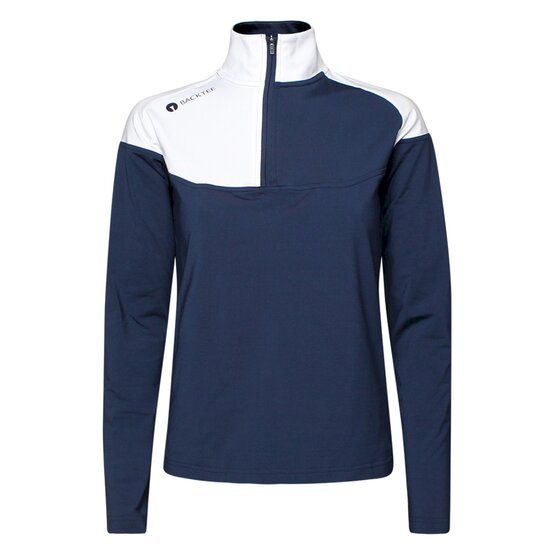 Backtee  Ladies Major Baselayer Stretch Midlayer navy