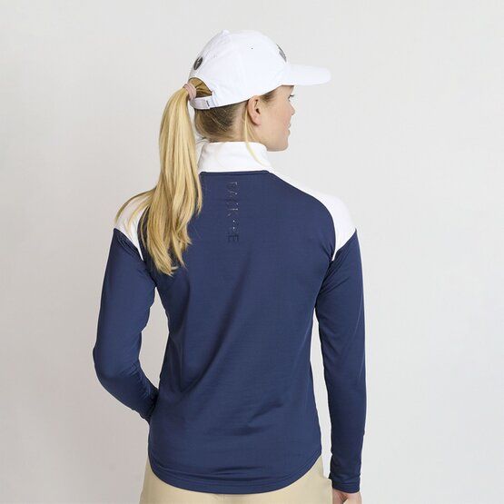 Backtee  Ladies Major Baselayer Stretch Midlayer navy