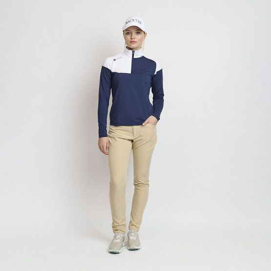 Backtee  Ladies Major Baselayer Stretch Midlayer navy