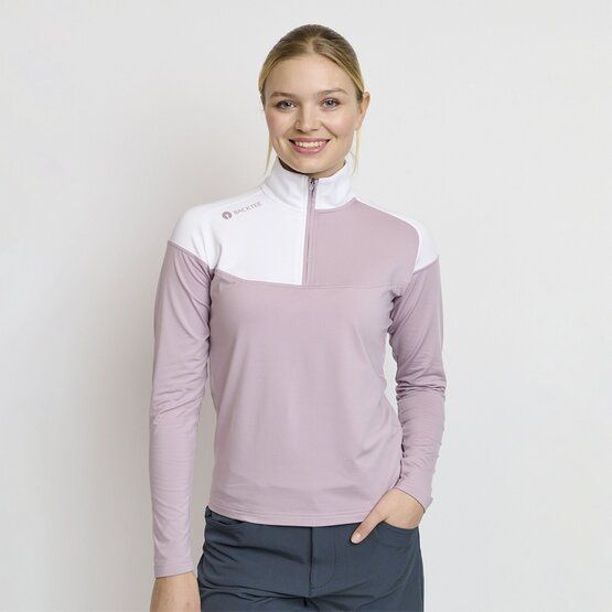 Backtee  Ladies Major Baselayer Stretch Midlayer berry