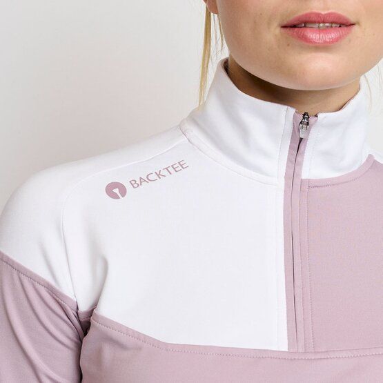 Backtee  Ladies Major Baselayer Stretch Midlayer berry