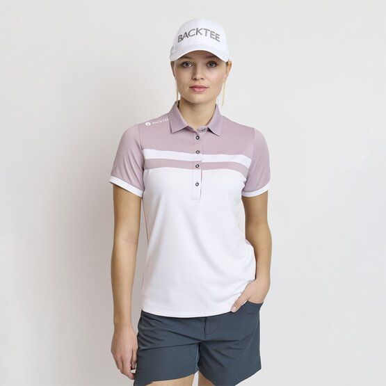 Backtee  Ladies Academy half-sleeve polo berry