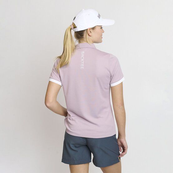 Backtee  Ladies Academy half-sleeve polo berry