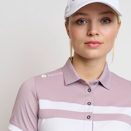 Backtee  Ladies Academy half-sleeve polo berry