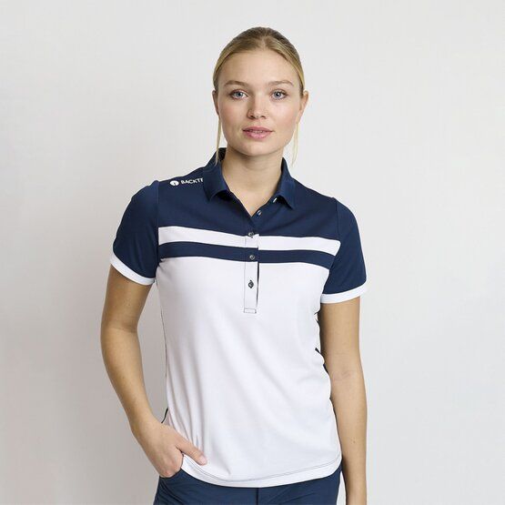 Backtee  Ladies Academy half-sleeve polo navy