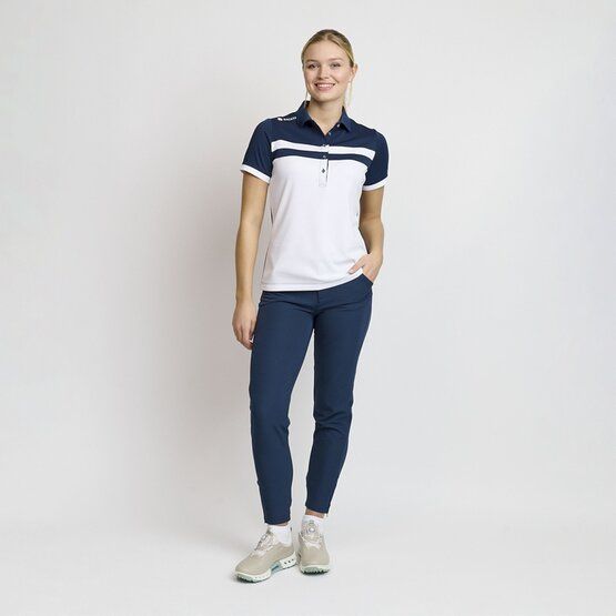 Backtee  Ladies Academy half-sleeve polo navy