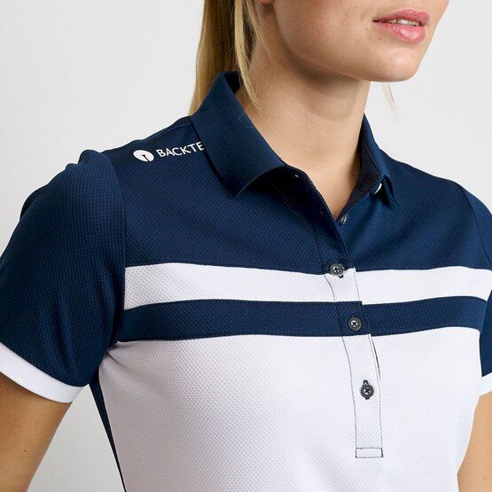 Backtee  Ladies Academy half-sleeve polo navy