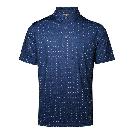 Backtee Mens Icon Halbarm Polo navy