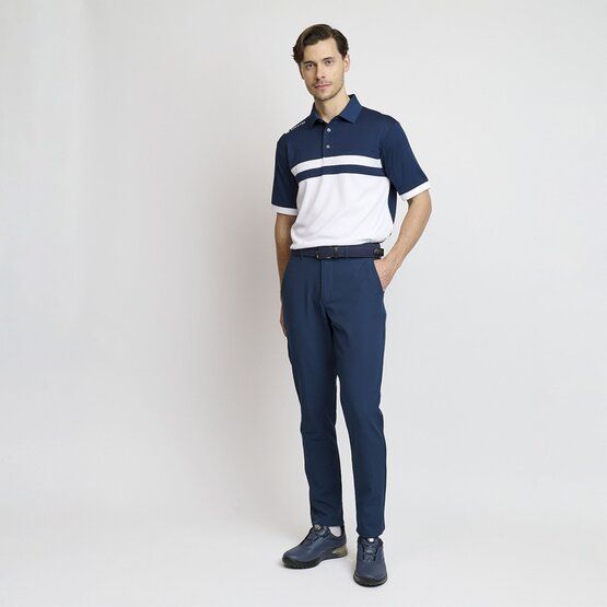 Backtee Mens Academy Halbarm Polo navy