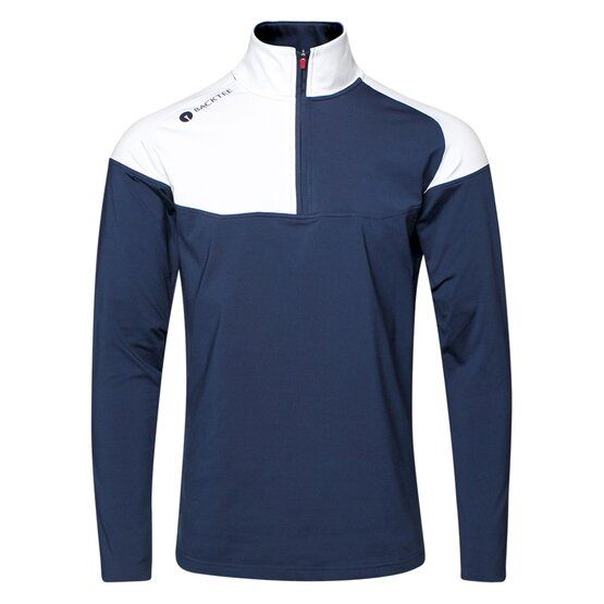 Backtee  Mens Major Baselayer Stretch Midlayer navy