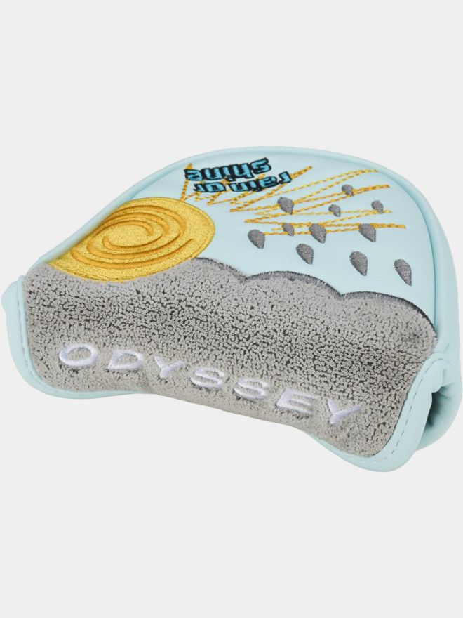 Odyssey Rain or shine Mallet Headcover blau