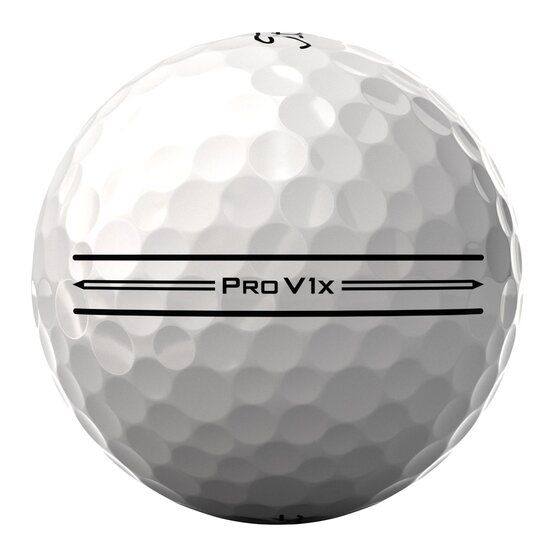 Titleist Pro V1x AIM bílá