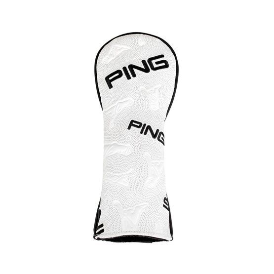 Ping Icon Fairway Headcover weiß