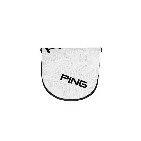 Ping Icon Mallet Headcover weiß