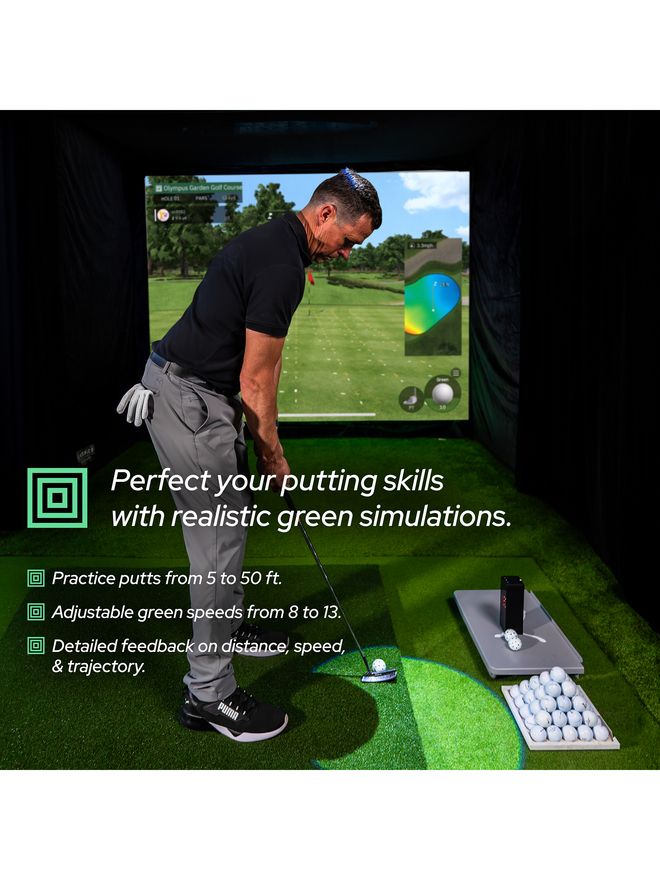 Square Golf Indoor Launchmonitor und Golfsimulator 999