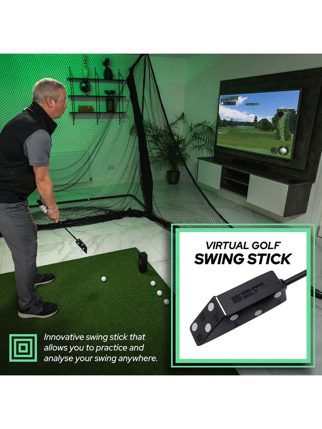 Square Golf Indoor Launchmonitor und Golfsimulator 999