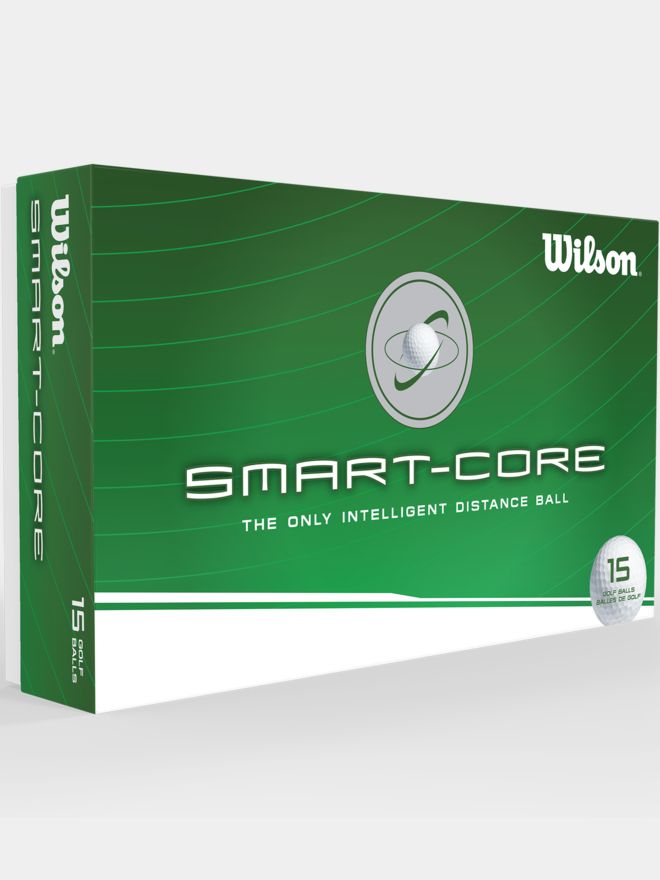 Wilson Smart Core Pro Distance Golfbälle weiß