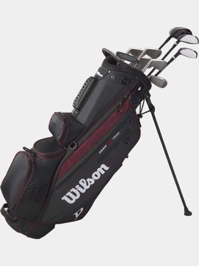 Wilson Deep Red Tour Komplettset Stahl, Regular