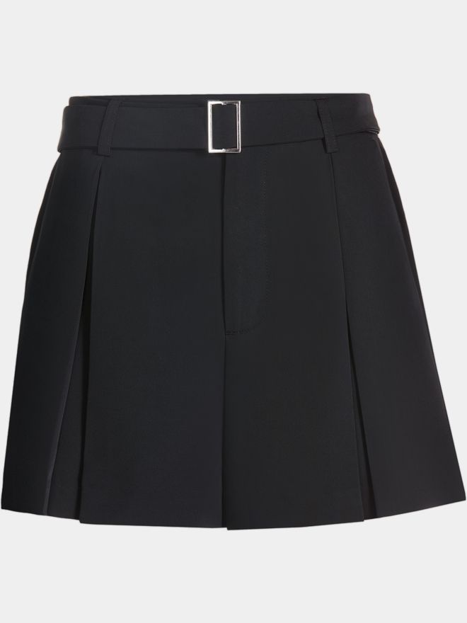 Malbon AMARA PLEATED SHORTS Bermuda Hose schwarz