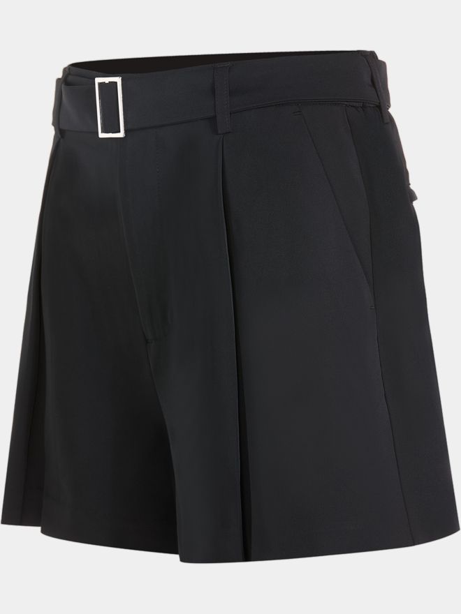 Malbon AMARA PLEATED SHORTS Bermuda Hose schwarz
